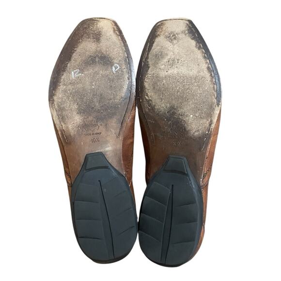 Marc Nason Embossed Dragon Leather Loafers Dress Shoes Size 10.5 Made in Italy main image 9